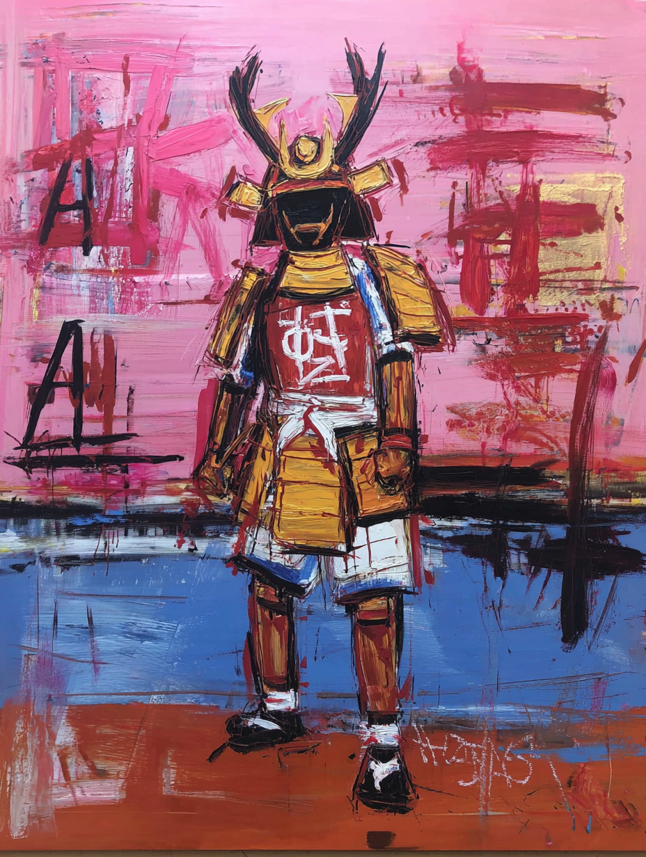 "Standing Shogun" — A Fine Art Collaboration with Takuma Tanaka
